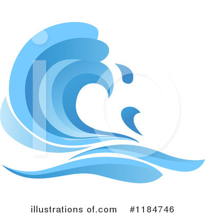 Royalty-Free (RF) Waves Clipart Illustration by Vector Tradition SM - Stock Sample #1184746