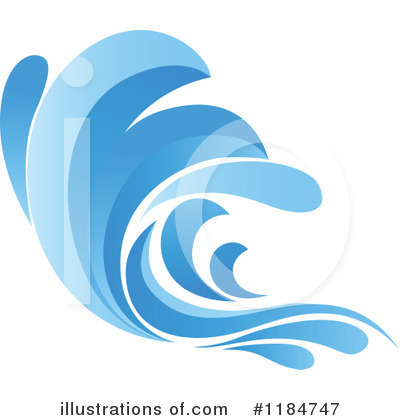 Royalty-Free (RF) Waves Clipart Illustration by Vector Tradition SM - Stock Sample #1184747