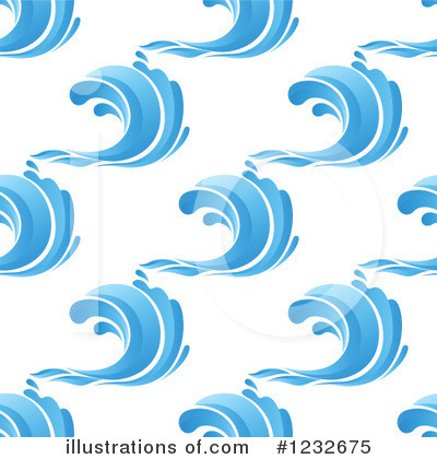 Royalty-Free (RF) Waves Clipart Illustration by Vector Tradition SM - Stock Sample #1232675