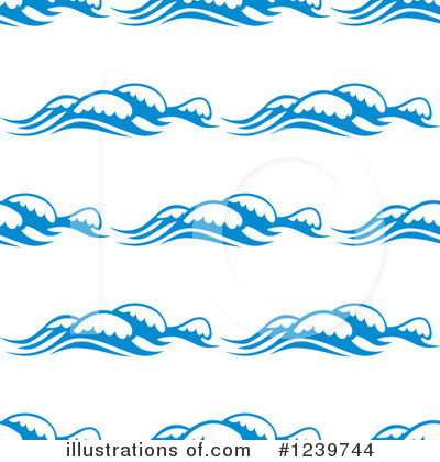 Royalty-Free (RF) Waves Clipart Illustration by Vector Tradition SM - Stock Sample #1239744
