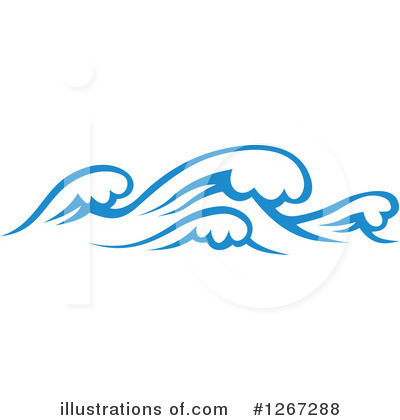 Royalty-Free (RF) Waves Clipart Illustration by Vector Tradition SM - Stock Sample #1267288