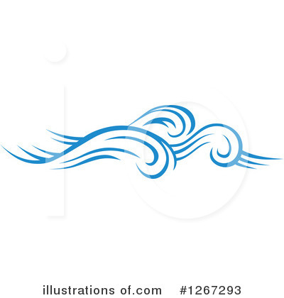 Royalty-Free (RF) Waves Clipart Illustration by Vector Tradition SM - Stock Sample #1267293