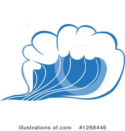 Royalty-Free (RF) Waves Clipart Illustration by Vector Tradition SM - Stock Sample #1268446