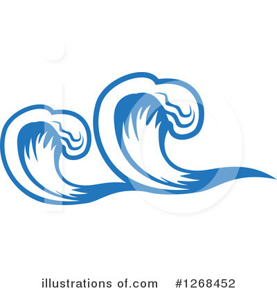 Royalty-Free (RF) Waves Clipart Illustration by Vector Tradition SM - Stock Sample #1268452