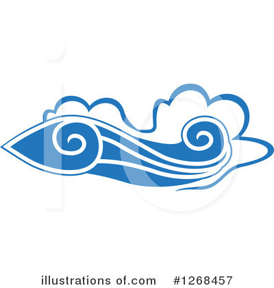Royalty-Free (RF) Waves Clipart Illustration by Vector Tradition SM - Stock Sample #1268457