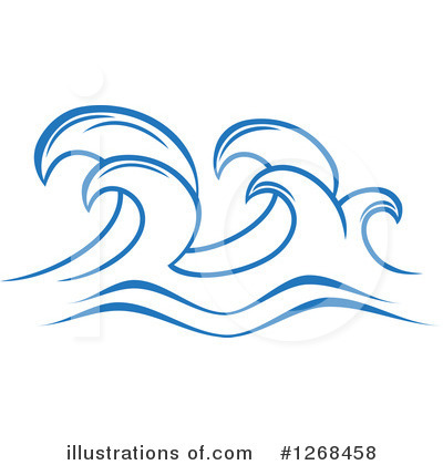 Royalty-Free (RF) Waves Clipart Illustration by Vector Tradition SM - Stock Sample #1268458