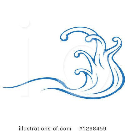 Royalty-Free (RF) Waves Clipart Illustration by Vector Tradition SM - Stock Sample #1268459