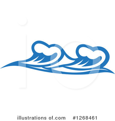 Royalty-Free (RF) Waves Clipart Illustration by Vector Tradition SM - Stock Sample #1268461