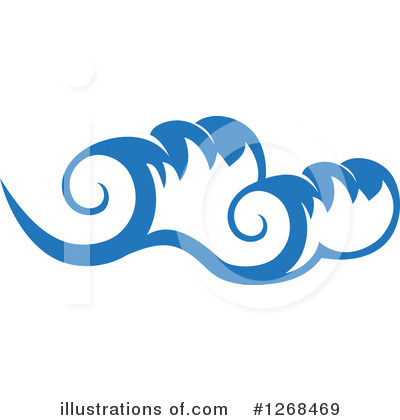 Royalty-Free (RF) Waves Clipart Illustration by Vector Tradition SM - Stock Sample #1268469