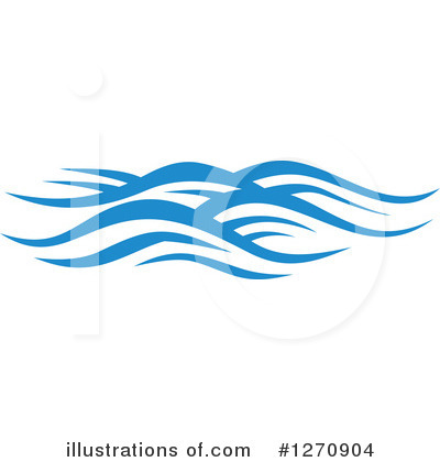 Royalty-Free (RF) Waves Clipart Illustration by Vector Tradition SM - Stock Sample #1270904