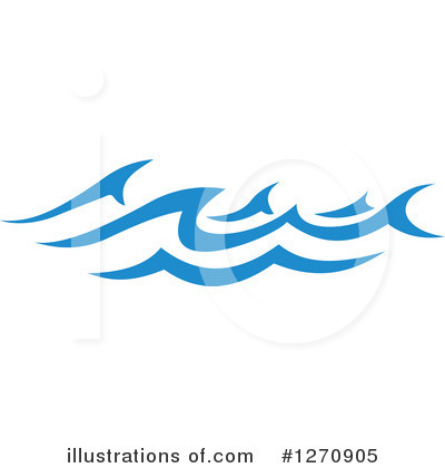 Royalty-Free (RF) Waves Clipart Illustration by Vector Tradition SM - Stock Sample #1270905