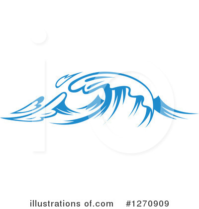 Royalty-Free (RF) Waves Clipart Illustration by Vector Tradition SM - Stock Sample #1270909