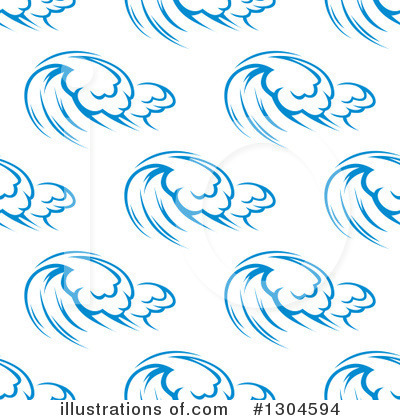 Royalty-Free (RF) Waves Clipart Illustration by Vector Tradition SM - Stock Sample #1304594