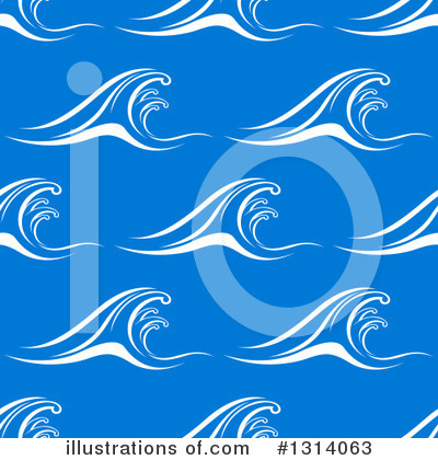 Royalty-Free (RF) Waves Clipart Illustration by Vector Tradition SM - Stock Sample #1314063