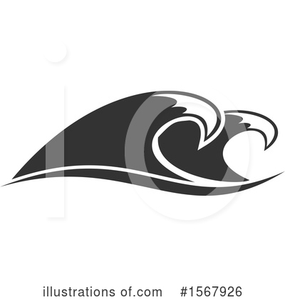 Royalty-Free (RF) Waves Clipart Illustration by Vector Tradition SM - Stock Sample #1567926