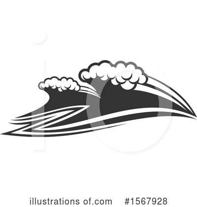 Royalty-Free (RF) Waves Clipart Illustration by Vector Tradition SM - Stock Sample #1567928