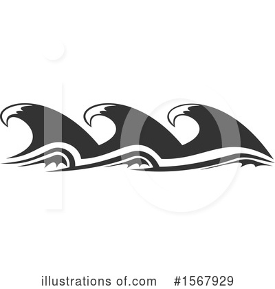 Royalty-Free (RF) Waves Clipart Illustration by Vector Tradition SM - Stock Sample #1567929