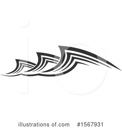 Royalty-Free (RF) Waves Clipart Illustration by Vector Tradition SM - Stock Sample #1567931