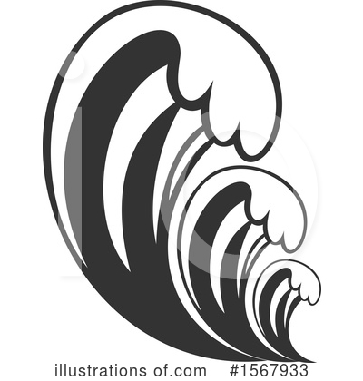 Royalty-Free (RF) Waves Clipart Illustration by Vector Tradition SM - Stock Sample #1567933