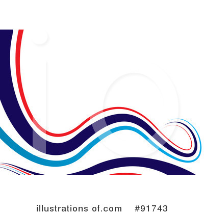 Royalty-Free (RF) Waves Clipart Illustration by michaeltravers - Stock Sample #91743