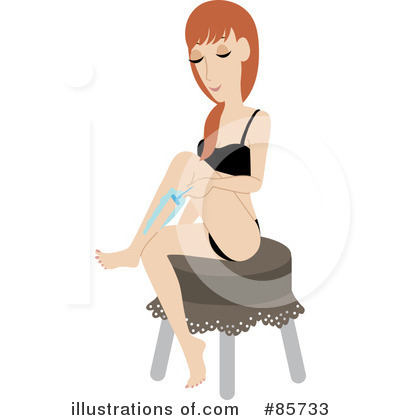 Royalty-Free (RF) Waxing Clipart Illustration by Rosie Piter - Stock Sample #85733