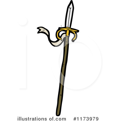 Spear Clipart #1194230 - Illustration by lineartestpilot