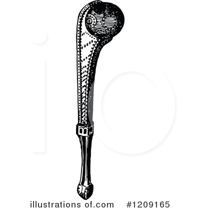 Royalty-Free (RF) Weapon Clipart Illustration by Prawny Vintage - Stock Sample #1209165
