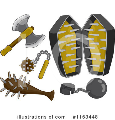 Royalty-Free (RF) Weapons Clipart Illustration by BNP Design Studio - Stock Sample #1163448