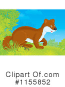 Weasel Clipart #1155852 by Alex Bannykh