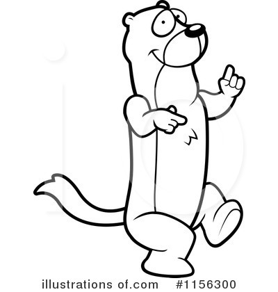 Royalty-Free (RF) Weasel Clipart Illustration by Cory Thoman - Stock Sample #1156300