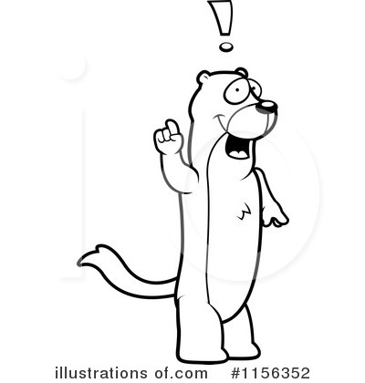 Royalty-Free (RF) Weasel Clipart Illustration by Cory Thoman - Stock Sample #1156352