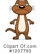 Weasel Clipart #1207793 by Cory Thoman