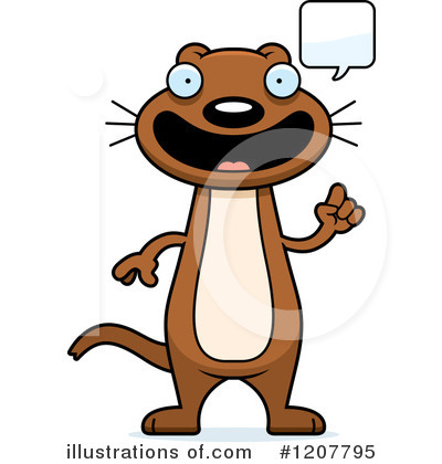 Royalty-Free (RF) Weasel Clipart Illustration by Cory Thoman - Stock Sample #1207795