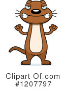 Weasel Clipart #1207797 by Cory Thoman