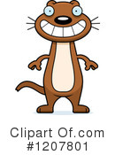 Weasel Clipart #1207801 by Cory Thoman