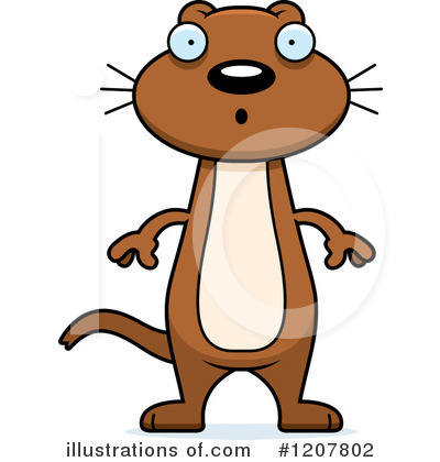 Royalty-Free (RF) Weasel Clipart Illustration by Cory Thoman - Stock Sample #1207802