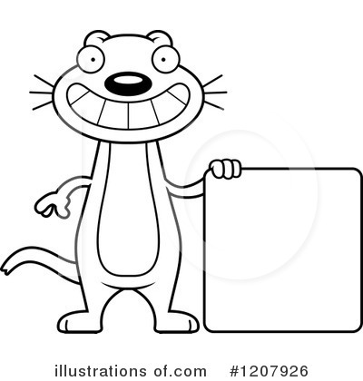 Royalty-Free (RF) Weasel Clipart Illustration by Cory Thoman - Stock Sample #1207926
