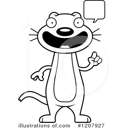 Royalty-Free (RF) Weasel Clipart Illustration by Cory Thoman - Stock Sample #1207927