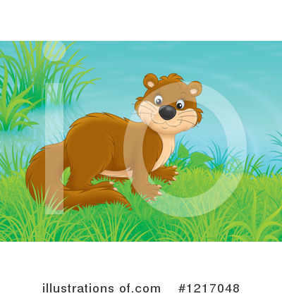 Weasel Clipart #1217048 by Alex Bannykh