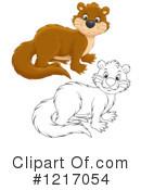 Weasel Clipart #1217054 by Alex Bannykh