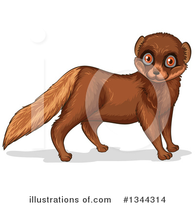 Weasel Clipart #1344314 by Graphics RF