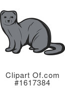 Weasel Clipart #1617384 by Vector Tradition SM