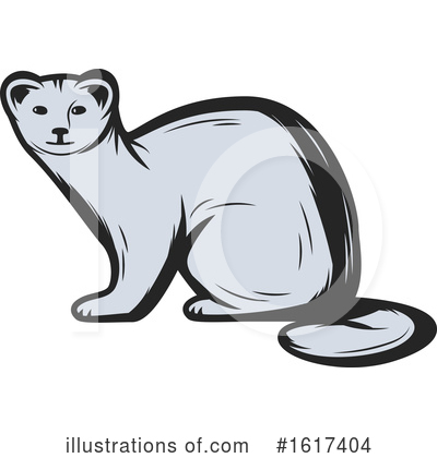 Weasel Clipart #1617404 by Vector Tradition SM