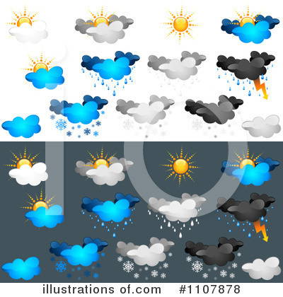 Royalty-Free (RF) Weather Clipart Illustration by dero - Stock Sample #1107878