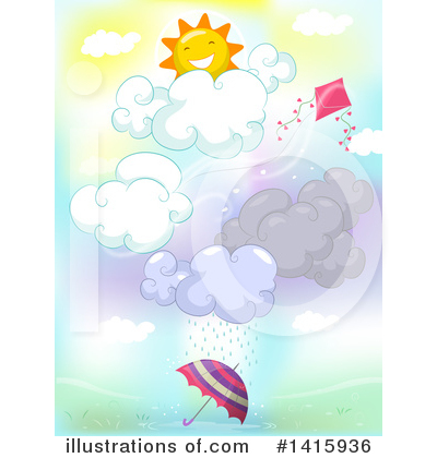 Umbrella Clipart #1415936 by BNP Design Studio