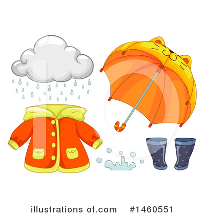 Raincoat Clipart #1460551 by BNP Design Studio
