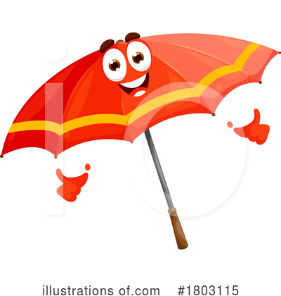 Umbrella Clipart #1803115 by Vector Tradition SM
