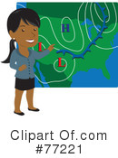 Weather Girl Clipart #77221 by Rosie Piter