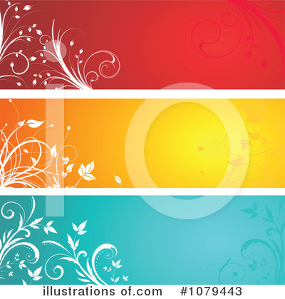 Royalty-Free (RF) Web Site Banners Clipart Illustration by KJ Pargeter - Stock Sample #1079443