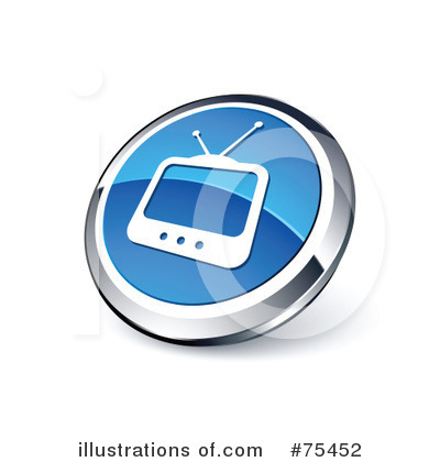 Royalty-Free (RF) Web Site Button Clipart Illustration by beboy - Stock Sample #75452